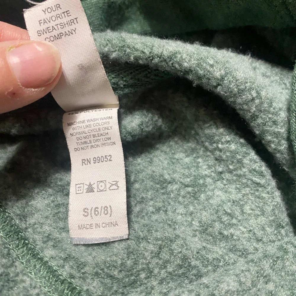 Kids‎ Green Graphic Hoodie